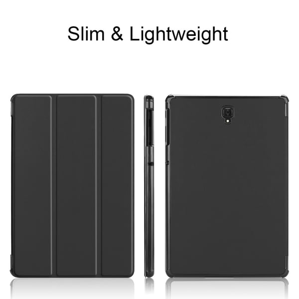 Slim Fit Deksel Til Samsung Galaxy Tab S4 10.5 - Svart