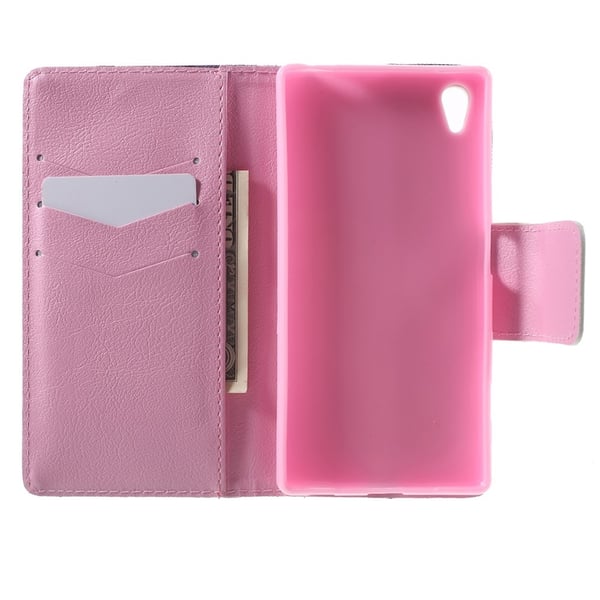 Sony Xperia Z5 Plum Blossom Lommebok - deksel