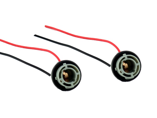 BA15s 1156 P21W LED-/halogen kontakt/sockel, 2-pack