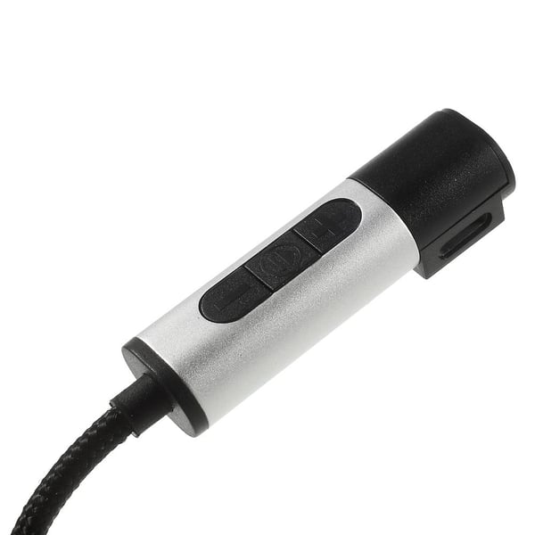 iPhone 7 3.5mm Adapter 2 i 1 Lading og øretelefoner IOS 11.0.2 - Svart