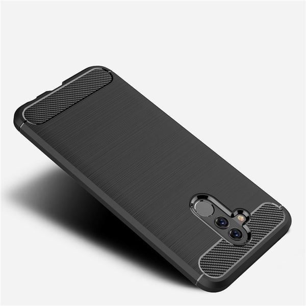 Stöttåligt Armor Carbon TPU-skal Huawei Mate 20 Lite