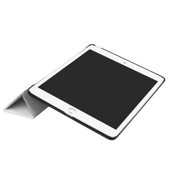 iPad 9.7" (2017/ 2018) Slim Fit Trifoldbart deksel - Hvit