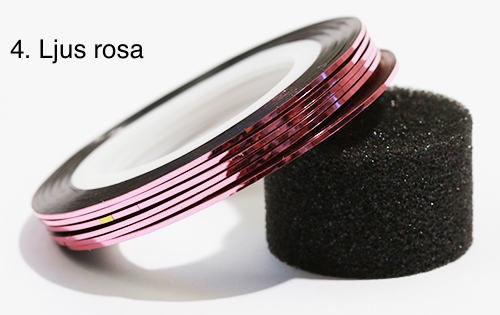 Stripetape, negletape, neglepynt 20 farger
