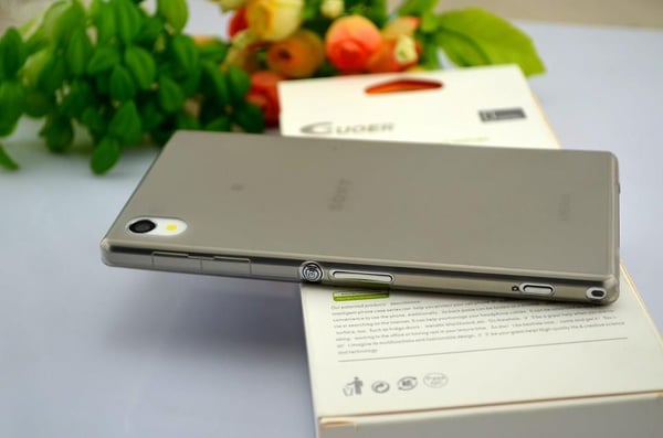 Sony Xperia Z1 L39h Skydd Skal Case Grå