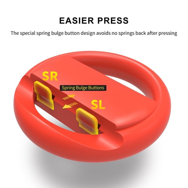 Joy-Con Wheel 2stk Blå og rosa Kompatibel med Nintendo Switch