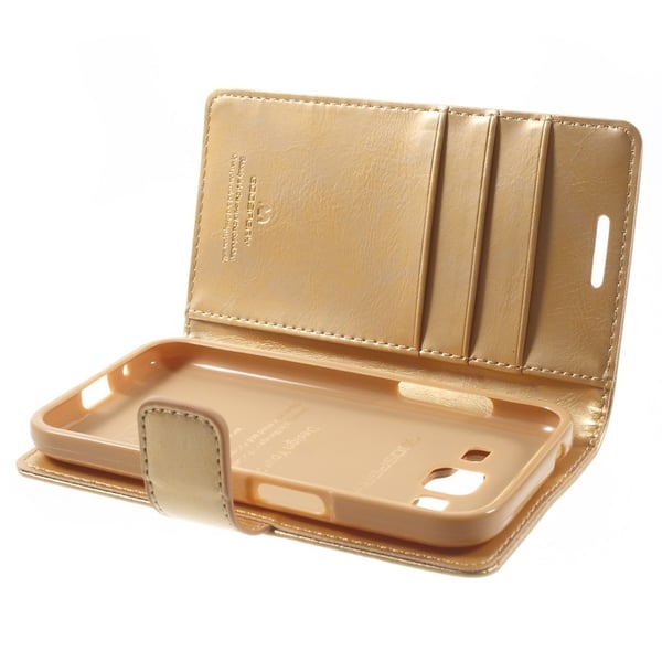 MERCURY GOOSPERY Blue Moon Samsung Galaxy Core Prime - Guld