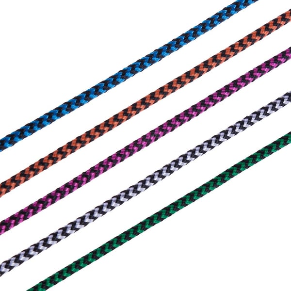 1m Kudottu 3.5mm Aux -kaapeli - Vaaleanpunainen