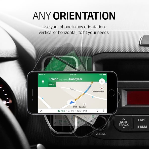 Air Vent Mount - Magnetisk Mobilholder for alle Telefoner