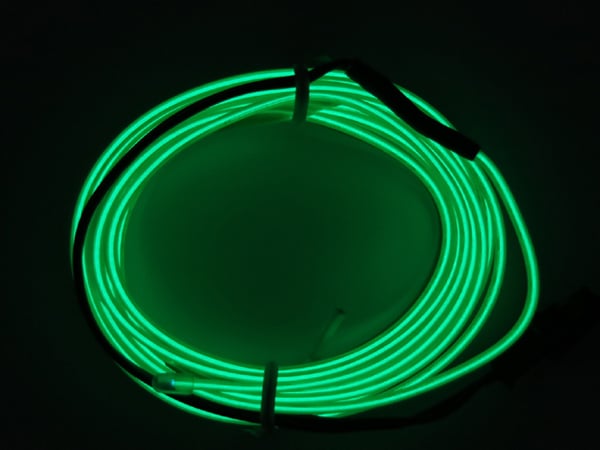 Glowstrip 100cm grön ger behaglig glödande effekt som neon