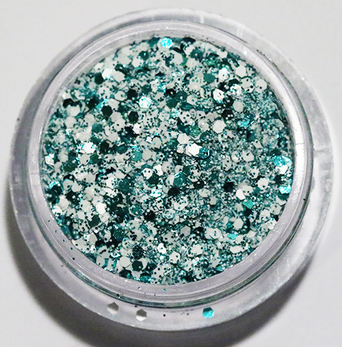 Kynsien glitter - Mix - White Sea - 8ml - Glitter