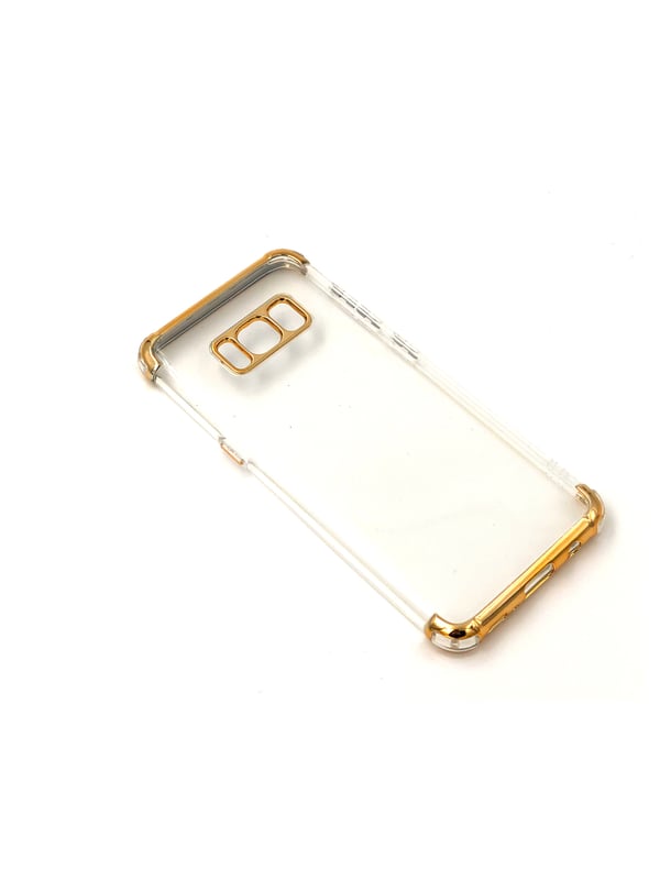 Extra tåligt design silikonskal | färgade kanter Samsung S8