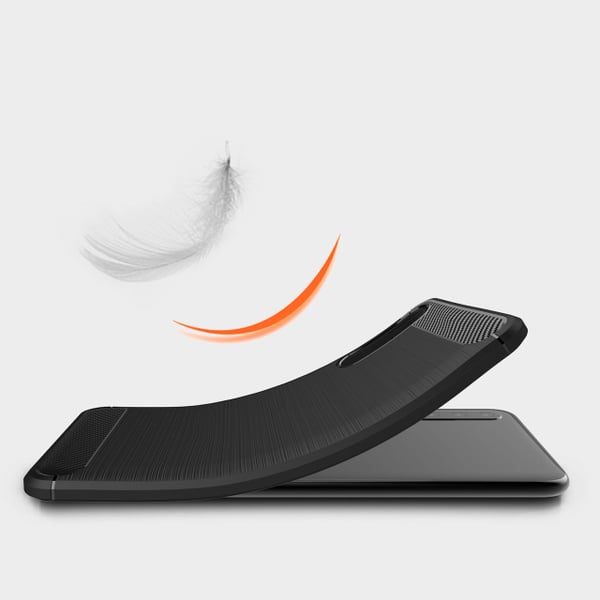 SKALO Huawei P20 Pro Armor Carbon Stødsikker TPU-cover