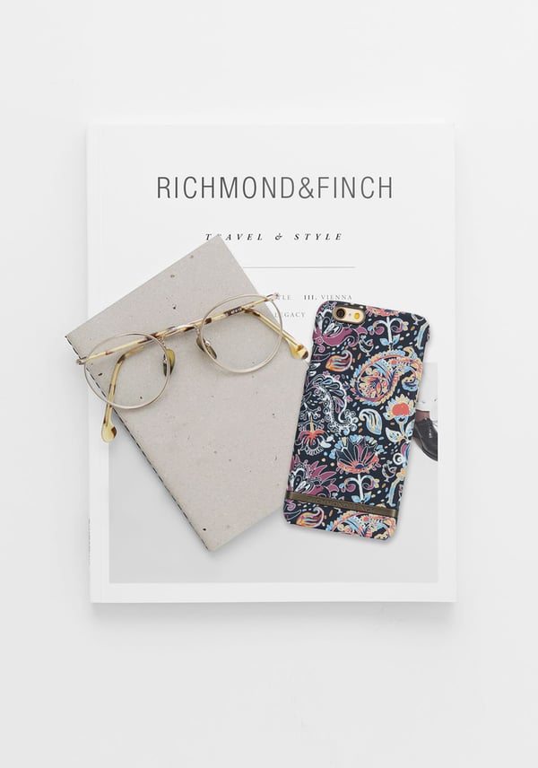 Richmond & Finch iPhone 6 Plus/6s Plus - deksel - Paisley Satin