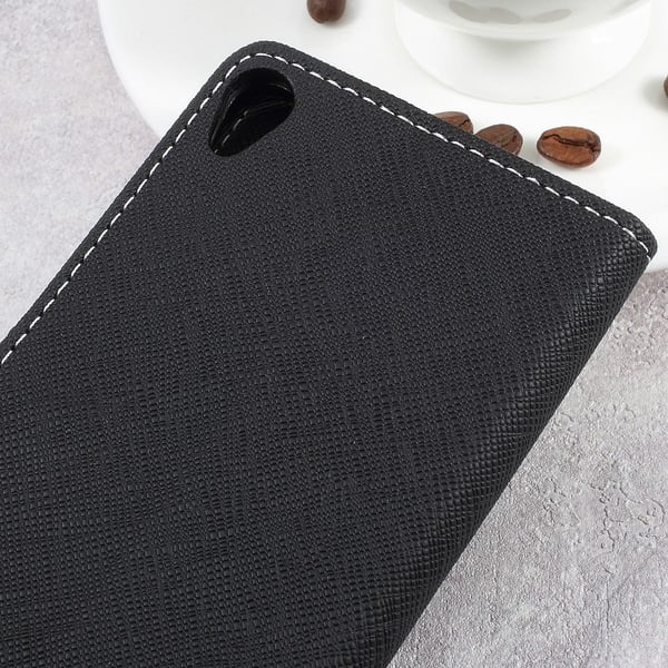 Cross Texture Wallet Case til Asus Zenfone Live ZB501KL