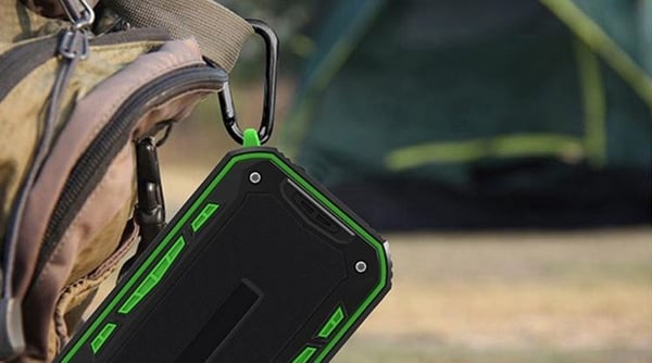 Urheilullinen Vedenpitävä Bluetooth Kaiutin - Oranssi