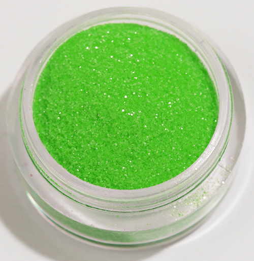 Kynsien glitter - Hienorakeinen - Neonvaaleanvihreä - 8ml - Glitter