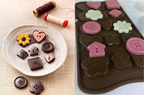 Silikomart Easy Choc Pralinform Knappar