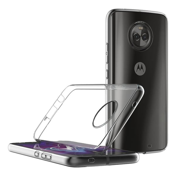 Transparent Silikon TPU-Skal till Moto X4