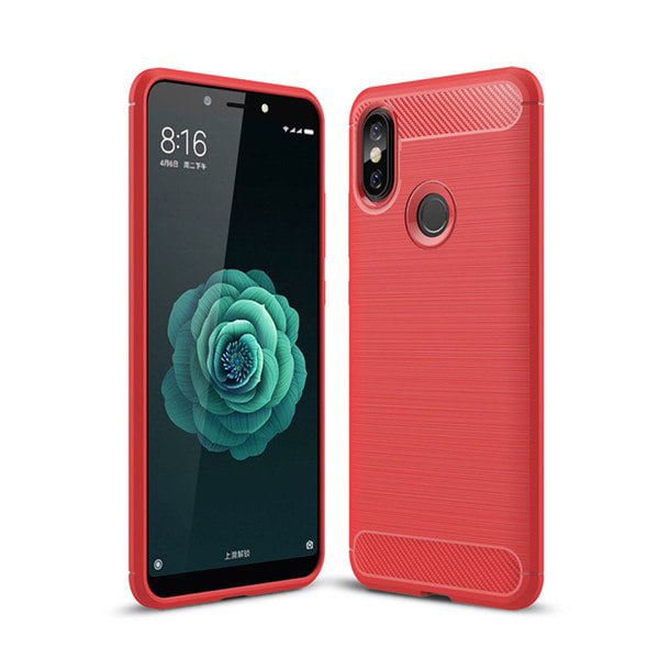 Stöttåligt Armor Carbon TPU-skal Xiaomi Mi A2