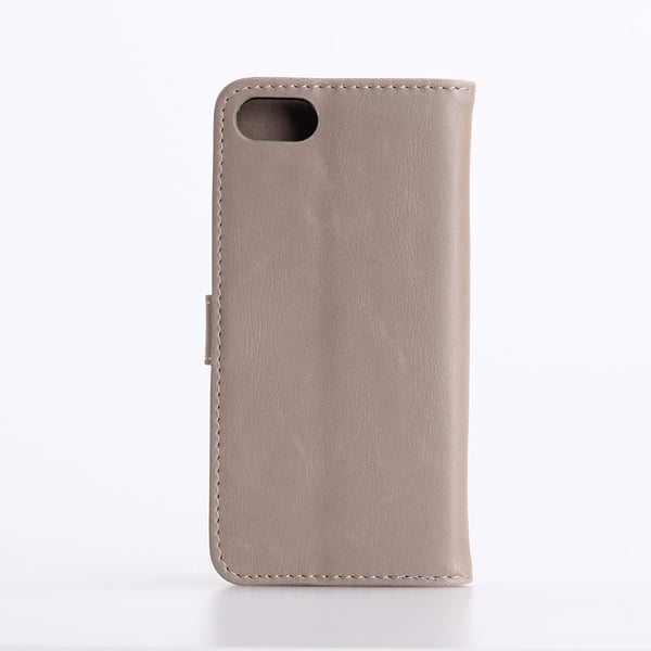 Iphone 8/7/SE (2020) Retro Lommebok - deksel/deksel - Beige