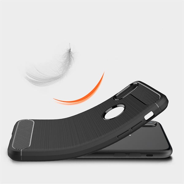 SKALO iPhone X/XS Armor Carbon Stöttåligt TPU-skal