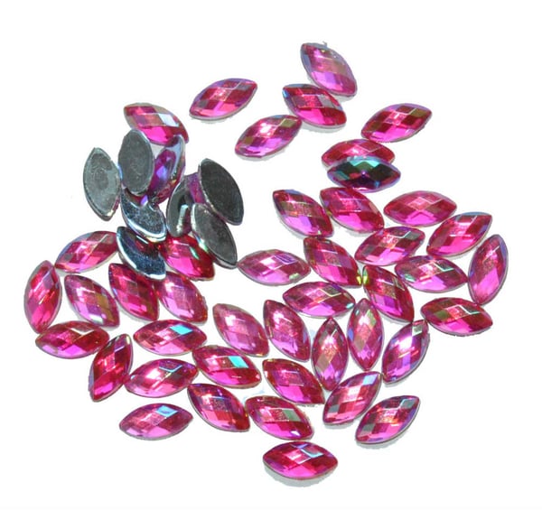 100 st Ovaler rosa