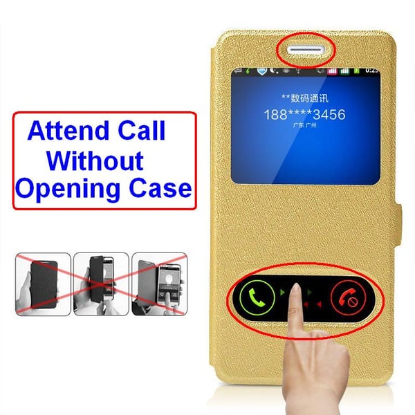Samsung Galaxy S9 Window View Case Blue