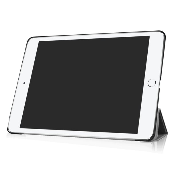 iPadille 9,7 tuuman (2017) kolminkertainen jalusta tablettikotelo - musta