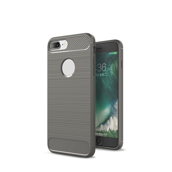 SKALO iPhone 7/8 Plus Armor Carbon Stöttåligt TPU-skal