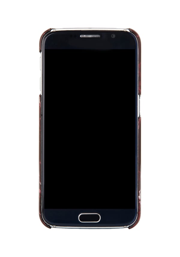 Richmond & Finch Deksel til Samsung Galaxy S6 - Rød Marmor