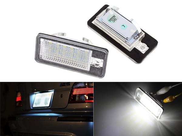 Audi A6 C5 B4 Avant RS6 1998 - 2005 Led skyltbelysning 6000k