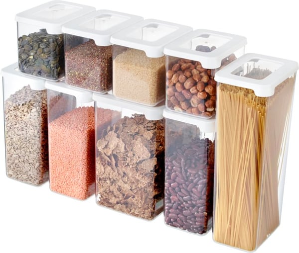 Tørropbevaringskrukke 0,8 L Vision SmartStore