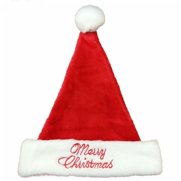 Santa Lua brodert god jul