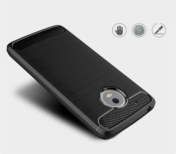 Stöttåligt Armor Carbon TPU-skal Moto G5 Plus