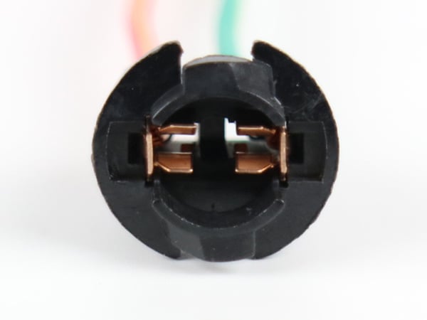 T10 w5w kontakter / socklar / adaptor 2-pack hård modell
