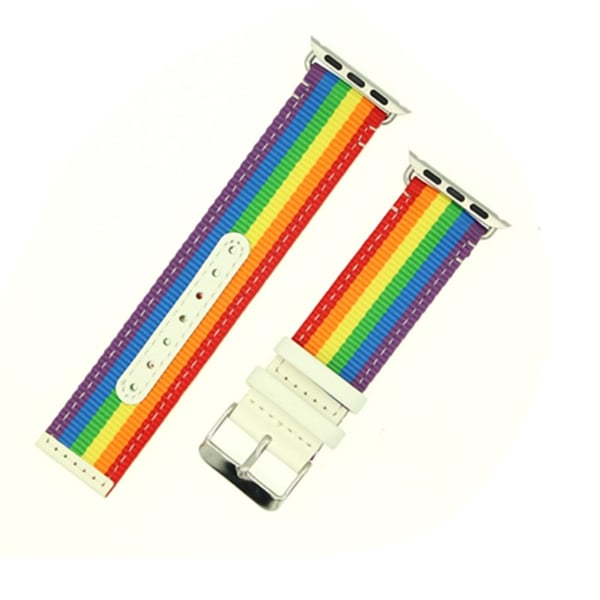Nylon Rem för Apple Watch 3/2/1 42mm - Pride