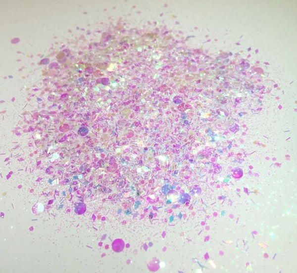 Nail glitter - Mix - Rainbow delicious - 8ml - Glitter