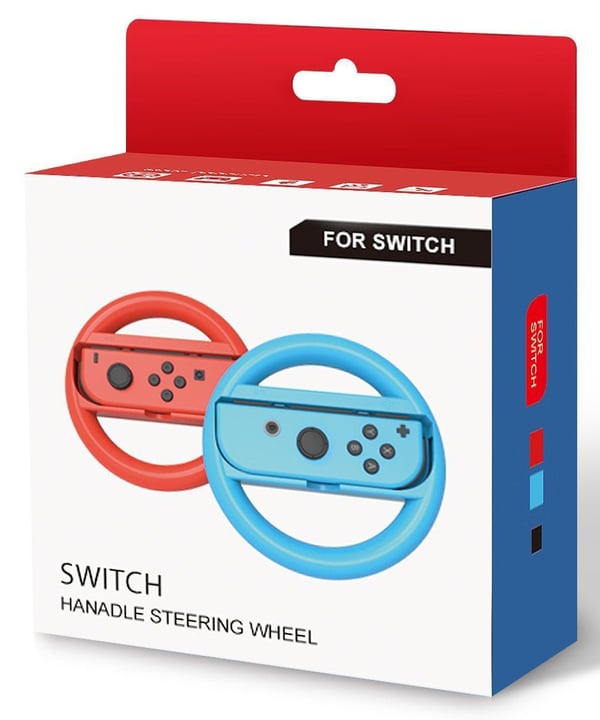 Joy-Con Wheel 2stk Blå og rosa Kompatibel med Nintendo Switch