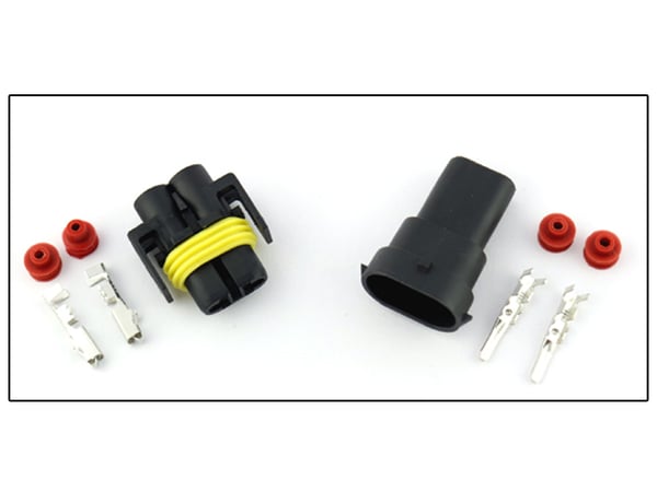Xenon - LED - Halogen H8 / H11 (H9) han + hon-kontakt