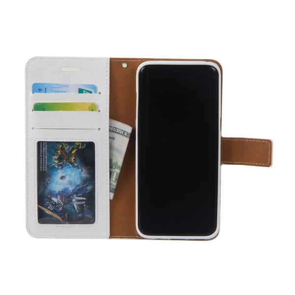 Samsung Galaxy S8 - 2 i 1 Lommebok - deksel/Deksel - Hvit