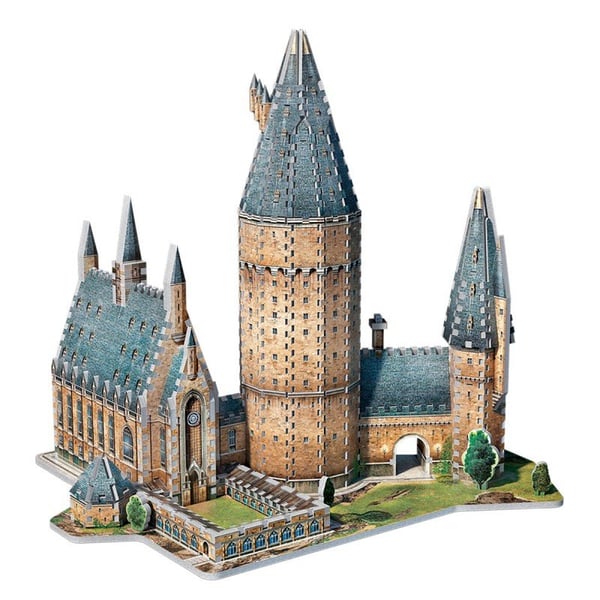 Harry Potter 3D Palapeli Tylypahka Suuri Sali 850 osaa