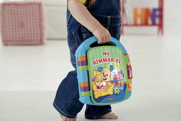 Laugh & Learn -kirja Fisher Price (SE)