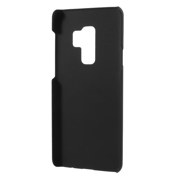 Samsung Galaxy S9 Plus kumipinnoitettu kova muovikuori - Musta
