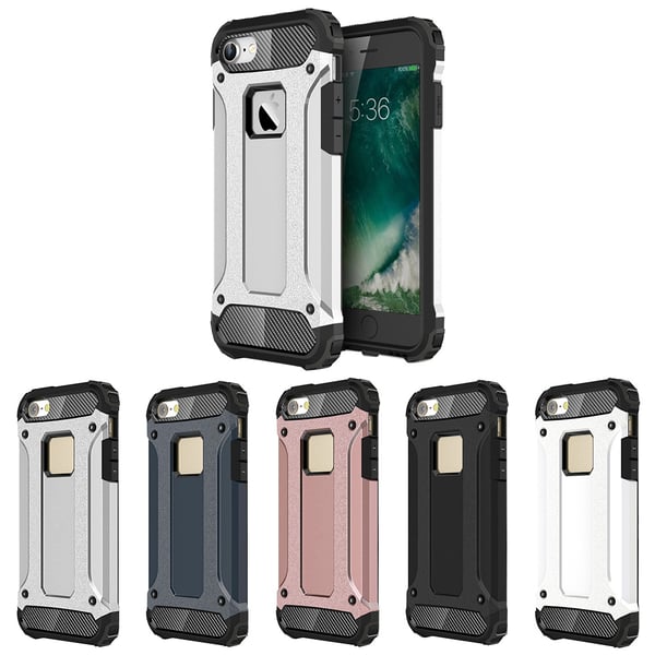 iPhone 7/8/SE (2020) & (2022) - Skal/Mobilskal - Tough - Black