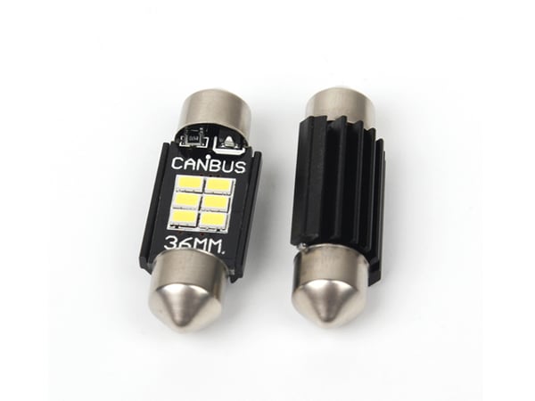 Canbus C5W 36mm Led 3020SMD 6000K 36 mm 2 kpl pakkaus