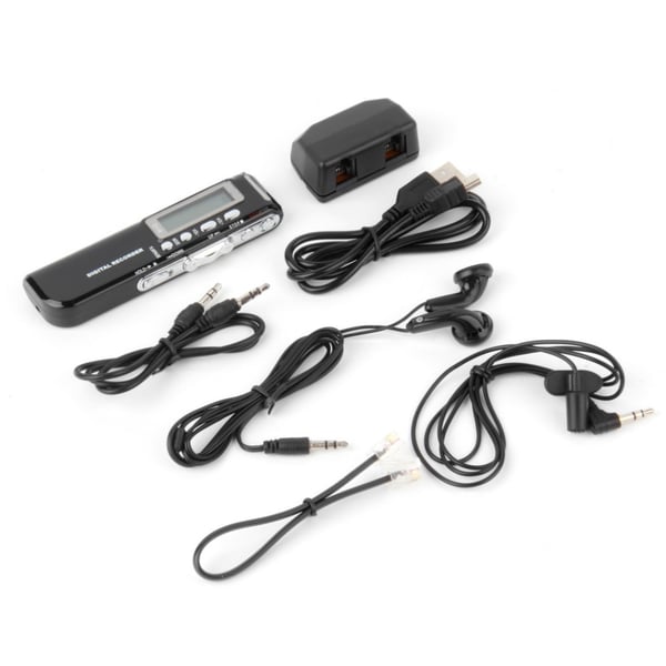 R10 8GB USB LCD - skærm Digital lyd Stemmeoptager Diktafon