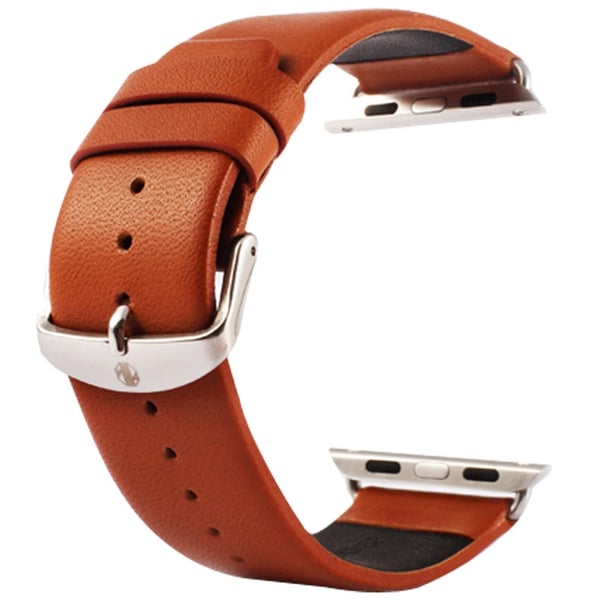 Kakapi Apple Watch -ranneke aitoa nahkaa, sis. kiinnikkeet. 38 mm
