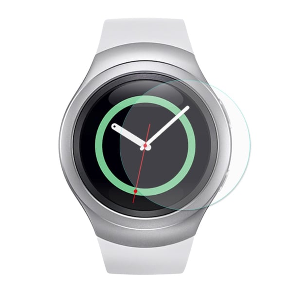 2 stk HAT PRINCE Samsung Gear S2 herdet glass 0.2mm