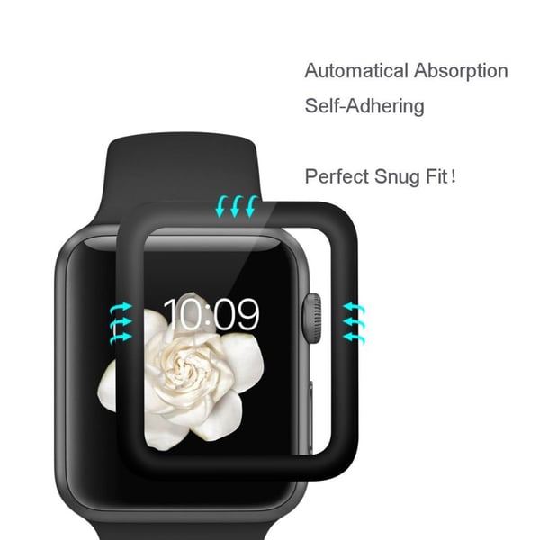 HAT PRINCE Apple Watch Series 2/1 42mm Herdet Glass 3D Buet