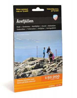 friluftskartor, CALAZO Årefjällen 1:50.000